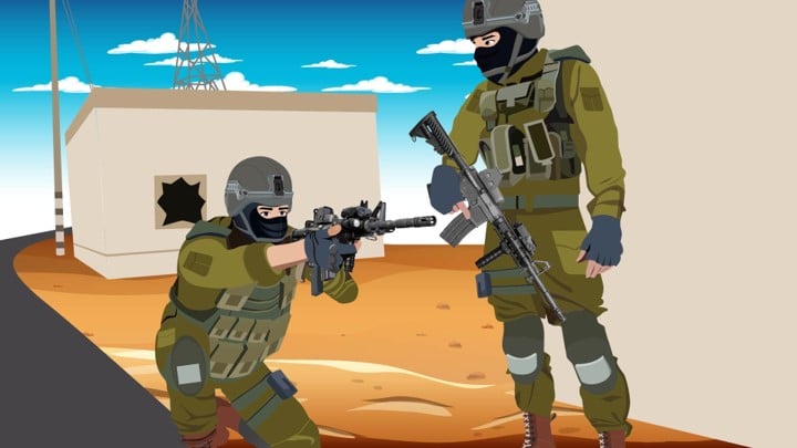 סרטון אנימציה צבא וכוחות ביטחון