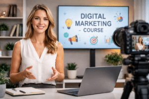 הפקת קורס דיגיטלי AI