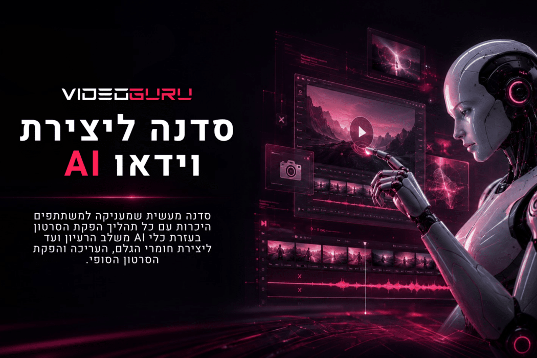 סדנה ליצירת וידאו AI